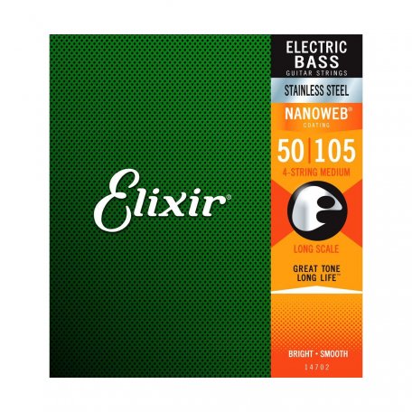 Elixir 14702 Bass SS NW 4ltMed 050 - Royal | Musiqi Alətləri mağazası