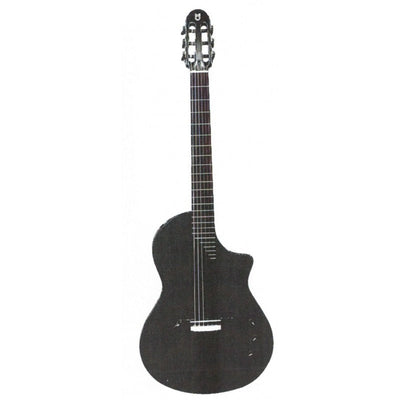 Martinez Hispania Black GT Elektro-klassik gitara