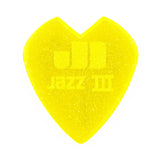 Dunlop KIRK HAMMETT JAZZ III YELLOW GLITTER PICK 1.38MM 47-KH3NYS