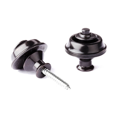 Dunlop STRAPLOK® STRAP RETAINERS DUAL DESIGN - BLACK OXIDE SLS1033BK