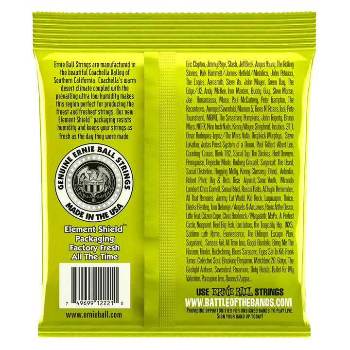 Ernie Ball 2221 Electric Guitar Strings 10-46 - Royal | Musiqi Alətləri mağazası