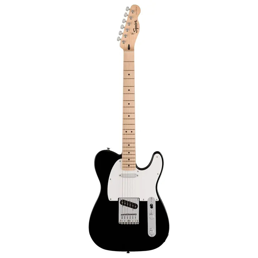 FENDER Sonic Telecaster, Maple Fingerboard, White Pickguard, Black - Royal | Musiqi Alətləri mağazası