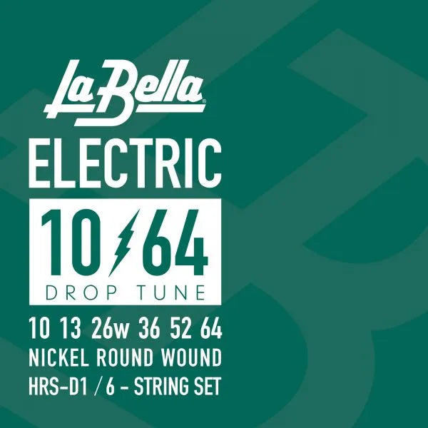 Labella HRS-D1 Drop Tune Electric Guitar – 10-64