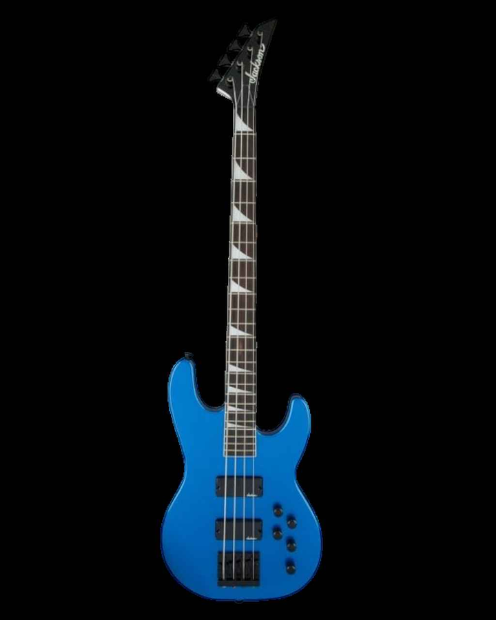 JACKSON JS Series Concert Bass JS3, Amaranth Fing, Metallic Blue