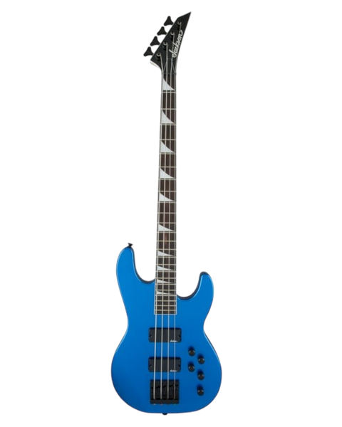 JACKSON JS Series Concert Bass JS3, Amaranth Fing, Metallic Blue