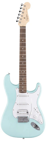 SQUIER DEBUT Strat HSS, Laurel Fingerboard, White Pickguard, Daphne Blue