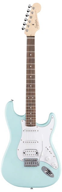 SQUIER DEBUT Strat HSS, Laurel Fingerboard, White Pickguard, Daphne Blue