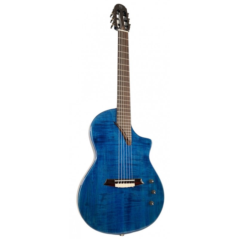 Martinez Hispania Transblue — Elektro-klassik gitara