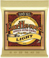 Ernie Ball Earthwood Light 80/20 Bronze Sets .011 - .052