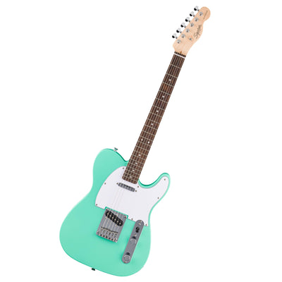 SQUIER DEBUT Tele, Laurel Fingerb, White Pickguard, Sea Foam Green