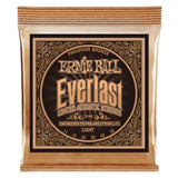 Ernie Ball P02548 Everlast Light Coated Phosphor Bronze Acoustic Set