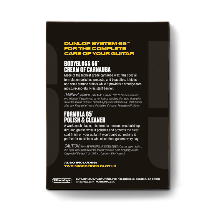 Dunlop SYSTEM 65 GUITAR POLISH KIT 6501 - Royal | Musiqi Alətləri mağazası
