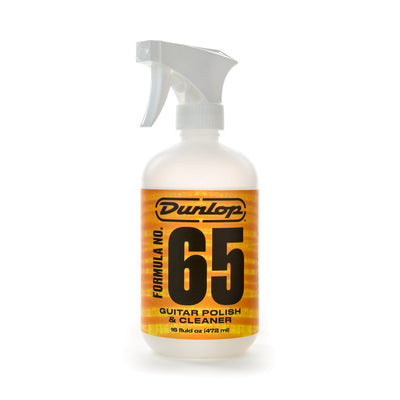 Dunlop FORMULA 65 GUITAR POLISH & CLEANER - 16 OUNCE BOTTLE 6516