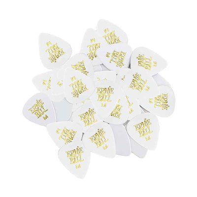 ERNIE BALL P09111 MEDIUM WHITE CELLULOSE PICKS