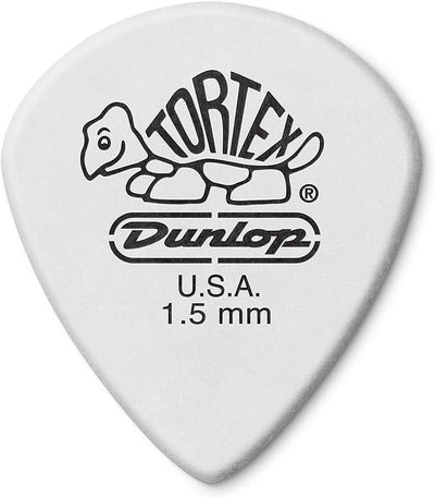 Dunlop 498R1.5 Tortex® Jazz III XL, Black, 1.5mm