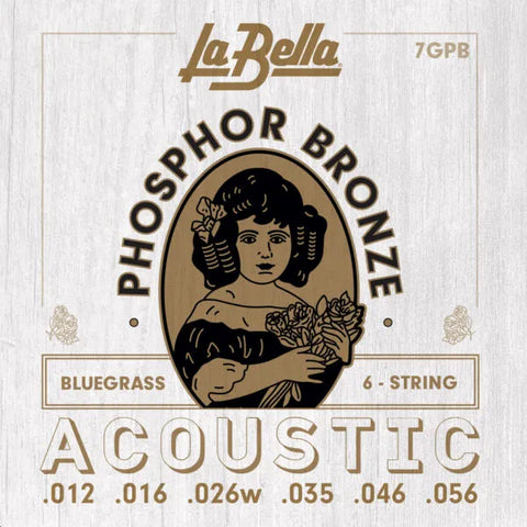 Labella 7GPB Phosphor Bronze – Bluegrass 12-56