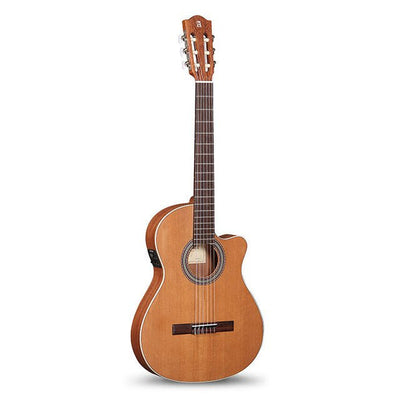 Alhambra Z-Nature CT EZ Nazik Korpus Elektro-Klassik Gitara - 10 mm Çanta ilə
