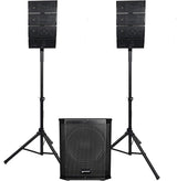 Gemini Portable 4X4 Line Array PA Speakers System With 12" Subwoofer, LRX-448 (LRX)