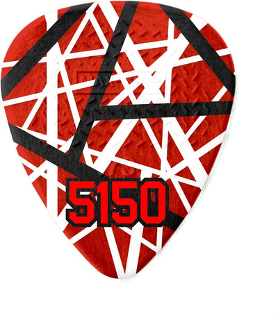 Dunlop EVH 5150 Max-Grip Guitar Picks-24 Pack (EVHR08)