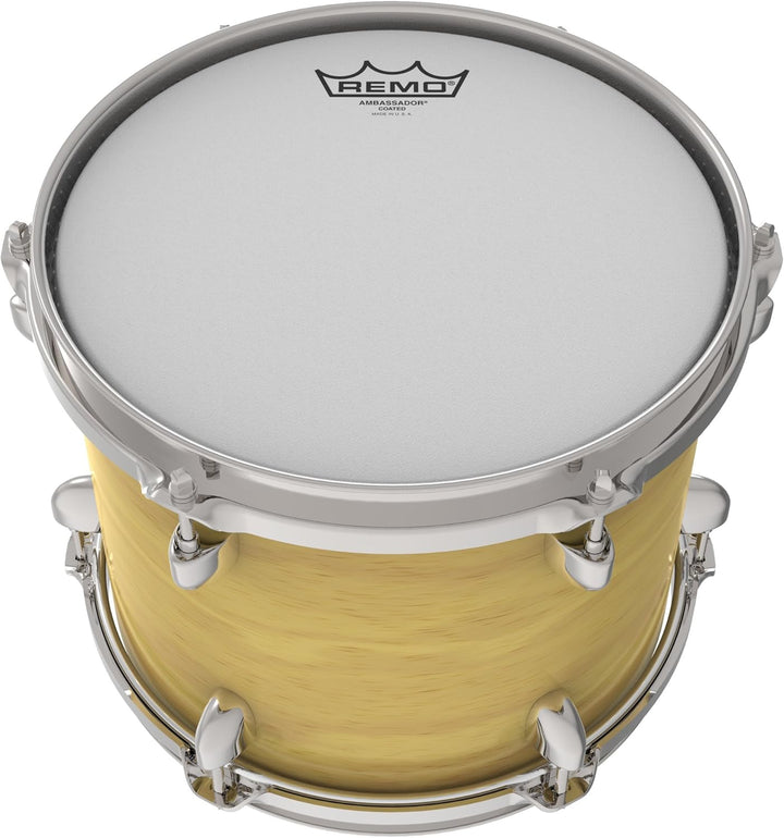 REMO AMBASSADOR, Coated, 10" Diameter BA-0110-00 - Royal | Musiqi Alətləri mağazası
