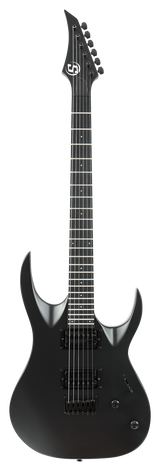 S by Solar AB4.6C El. Guitar (Carbon Black) RG Body shape