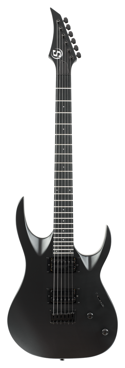 S by Solar AB4.6C El. Guitar (Carbon Black) RG Body shape