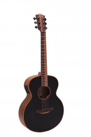 Bromo BAT 8ME Black Solid Top Acoustic Guitar - Royal | Musiqi Alətləri mağazası