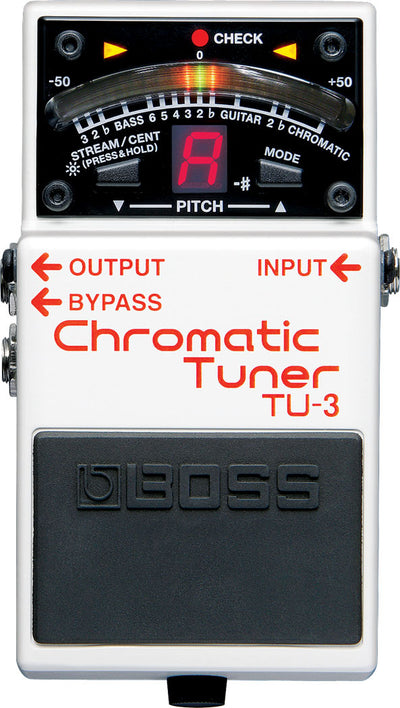 Гитарный тюнер Boss TU-3 Chromatic Tuner