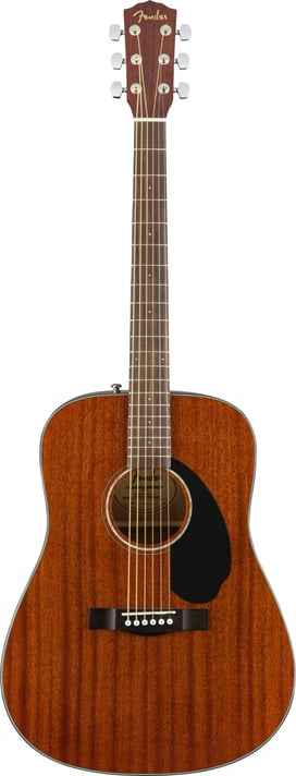 Fender CD-60S Dreadnought, All-Mahogany