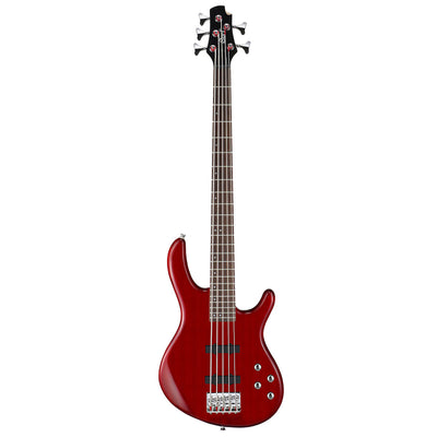 Cort ACTION BASS V PLUS Trans Red 