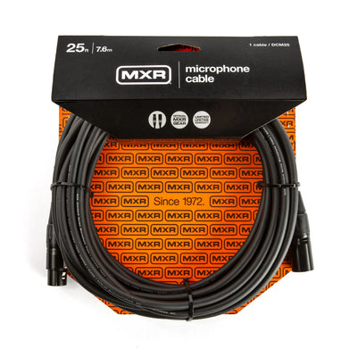 Dunlop MXR® 25 FT MICROPHONE CABLE DCM25