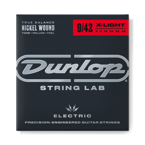 Dunlop DEN0942 NICKEL WOUND ELECTRIC GUITAR STRINGS 09-42