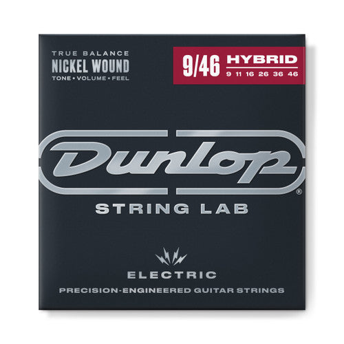 Dunlop DEN0946 NICKEL WOUND ELECTRIC GUITAR STRINGS 09-46