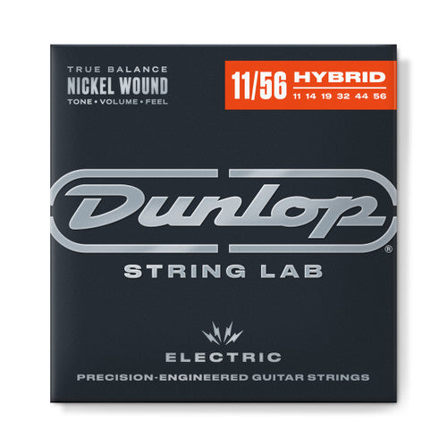 Dunlop DEN1156 NICKEL WOUND ELECTRIC GUITAR STRINGS 11-56