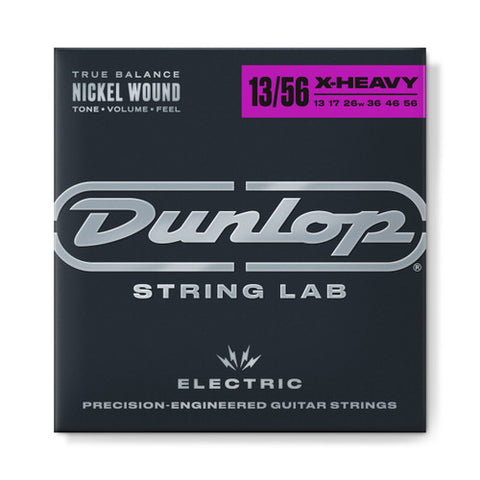 Dunlop DEN1356 NICKEL WOUND ELECTRIC GUITAR STRINGS 13-56