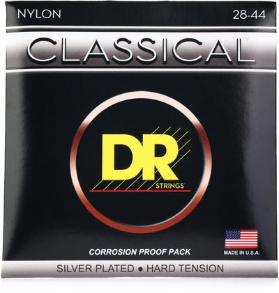 DR Hard Silver-Plated Nylon Classical 028.032 .040.030 .035 .044,3-CN-H