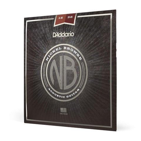 D'Addario NB1656 Nickel Bronze Acoustic Guitar Strings