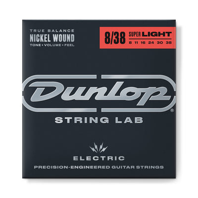Dunlop NICKEL WOUND ELECTRIC GUITAR STRINGS 08-38 DEN0838