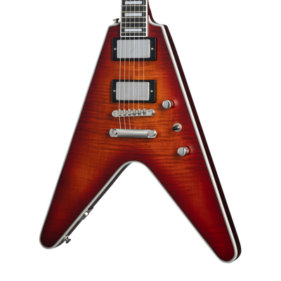 Epiphone Flying V Prophecy, Aged Bengal Tiger Burst