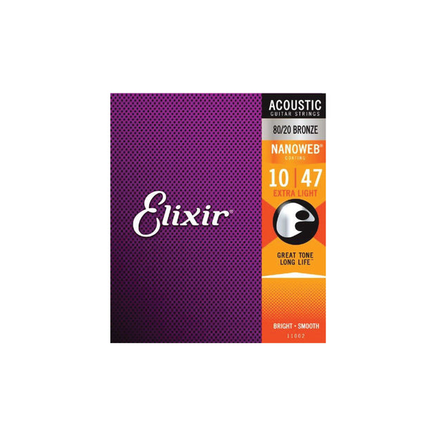 Elixir 11002 Acou 8020 NW Ex Lt 010