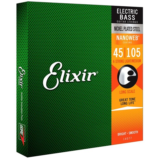 Elixir 14077 Bass Nckl NW 4ltMed 045