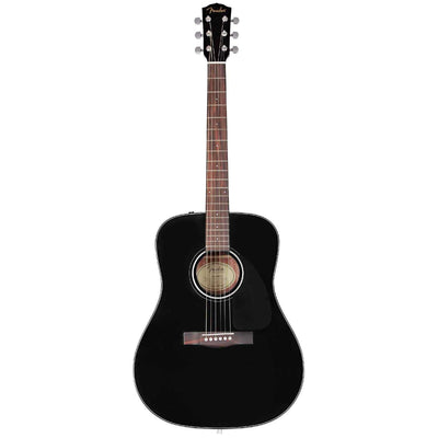FENDER CD-60 Dreadnought V3, Walnut Fing, Black