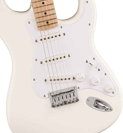 FENDER Sonic Stratocaster HT, Maple Fingerboard, White Pickguard, Arctic White 