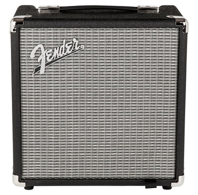 Fender Rumble 15 (V3) bass guitar combo (230V EUR, Black/Silver)