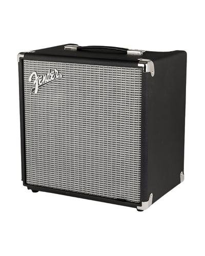 Fender Rumble 25 (V3) bass guitar combo (230V EUR, Black/Silver)