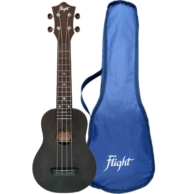 FLIGHT TUS-35 BK Travel soprano ukulele (Black)