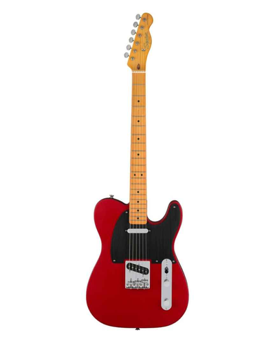 Fender Squier 40th Ann. Telecaster Vintage Edition MF electric guitar (Satin dakota red)