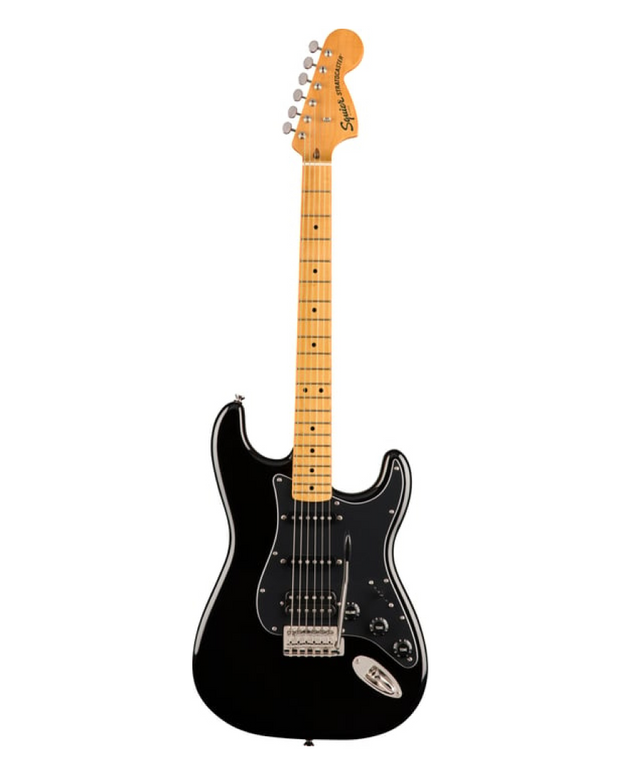 SQUIER Classic Vibe ’70s Strat HSS, Maple Fing, Black