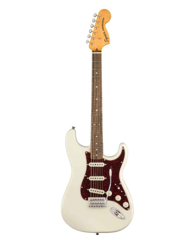 Fender SQUIER Classic Vibe '70s Strat Laurel Fing, Olympic White
