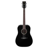 IBANEZ PF15 BK Acoustic Guitar - Black Color | Beginner Level
